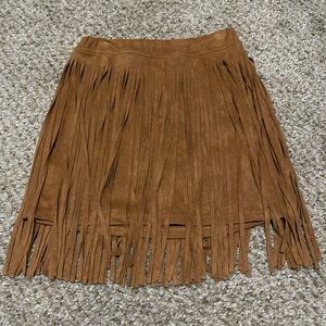 Fringe skirt full tilt size S